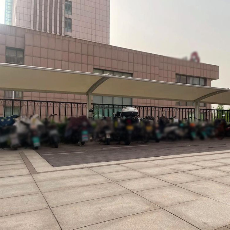 临县膜结构电动车棚