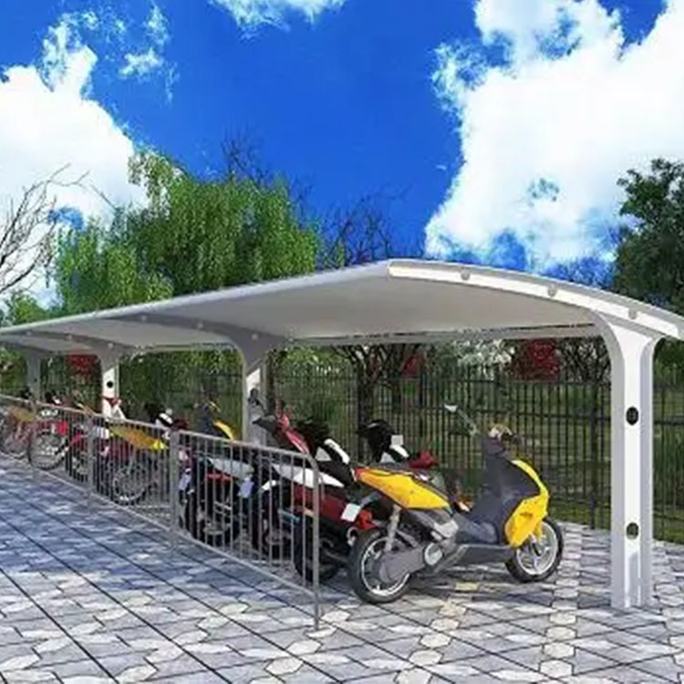 临县膜结构电动车棚